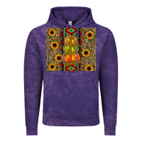 Cloud Purple pumpkin Vintage Hoodie - JahusDesignShop