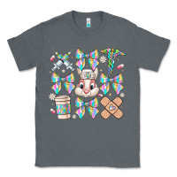 Charcoal Heather easter bow Classic Tee - CowhideDigitalArt
