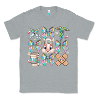 Heather Grey easter bow Classic Tee - CowhideDigitalArt