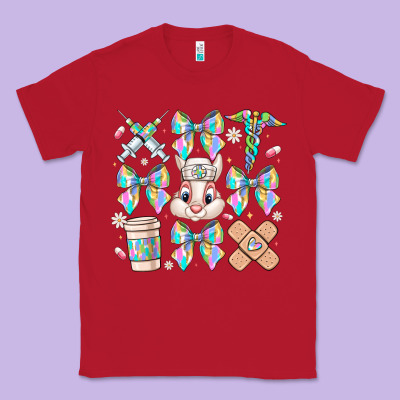 Easter Bow Classic Tee Designed By Cowhidedigitalart