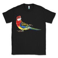 Black Rosella Bird Classic Tee - LillyAllenDesigns