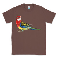 Chestnut Rosella Bird Classic Tee - LillyAllenDesigns