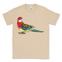 Mushroom Rosella Bird Classic Tee - LillyAllenDesigns