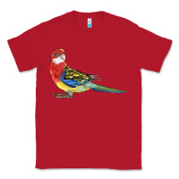 Red Rosella Bird Classic Tee - LillyAllenDesigns