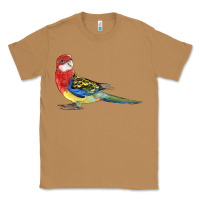 Toasted Coconut Rosella Bird Classic Tee - LillyAllenDesigns