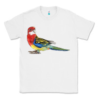 White Rosella Bird Classic Tee - LillyAllenDesigns