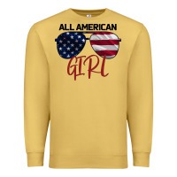 Antique Gold All American Girl Premium Sweatshirt - Bettercallsaul