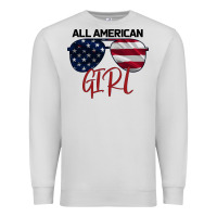Dove Grey All American Girl Premium Sweatshirt - Bettercallsaul