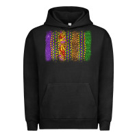 Pigment Black mardi gras brushstroke Urban Hoodie - OliviaCreatesArt
