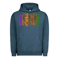 Pigment Midnight Navy mardi gras brushstroke Urban Hoodie - OliviaCreatesArt