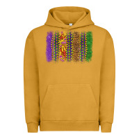 Pigment Peanut Butter mardi gras brushstroke Urban Hoodie - OliviaCreatesArt