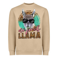 Mushroom western no prob llama Heavyweight Sweatshirt - LillyAllenDesigns