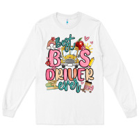 White best bus driver ever Long Sleeve Tee - MaliasSmallBusiness