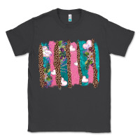 Smoke v.d turquoise leopard and flowers  brushstrokes Classic Tee - AdoDesignShop