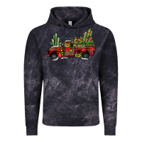 Cloud Black christmas truck Vintage Hoodie - JahusDesignShop