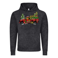 Vintage Black christmas truck Vintage Hoodie - JahusDesignShop