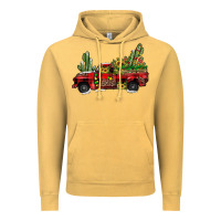 Vintage Mustard christmas truck Vintage Hoodie - JahusDesignShop