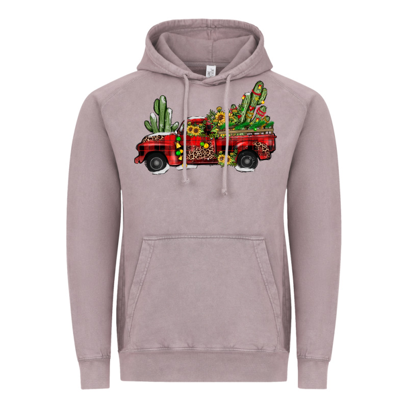 Christmas Truck Vintage Hoodie by JahusDesignShop | Teevron