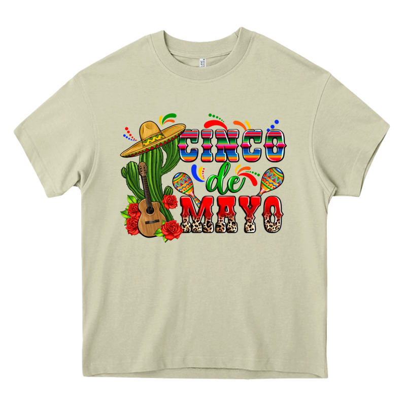 Cinco De Mayo Cactus Heavy Core Tee by Zillion Design Studio | Teevron