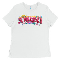 White sunkissed Ladies Tee - texasbilliewilder