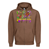 Chestnut Mardi Gras fat tuesday Zipper Hoodie - BundleAndBundleShop