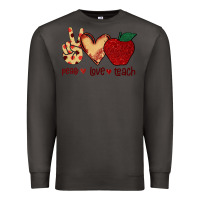 Smoke Peace Love Teach Premium Sweatshirt - Bettercallsaul