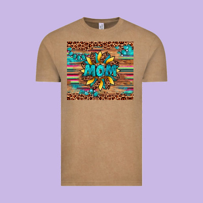 Sunflower Mom Vintage Tee Designed By Artiststas