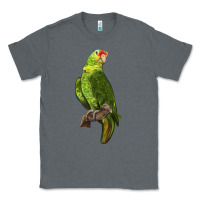 Charcoal Heather New Zealand Paraket Parrot Classic Tee - LillyAllenDesigns