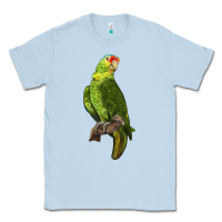 Dusty Blue New Zealand Paraket Parrot Classic Tee - LillyAllenDesigns
