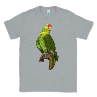 Heather Grey New Zealand Paraket Parrot Classic Tee - LillyAllenDesigns