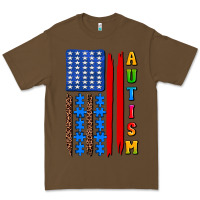 Cacao autism american flag Premium Tee - AdoDesignShop