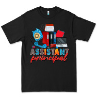 Black assistant principal Premium Tee - Zillion Design Studio