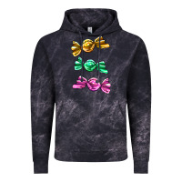 Cloud Black colorful candies Vintage Hoodie - AdoDesignShop