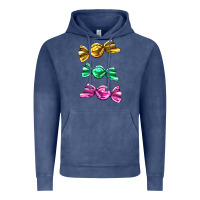 Vintage Denim colorful candies Vintage Hoodie - AdoDesignShop