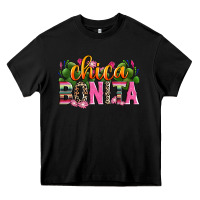 Black chica bonita Heavy Core Tee - Zillion Design Studio