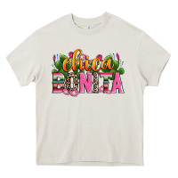 Cream chica bonita Heavy Core Tee - Zillion Design Studio