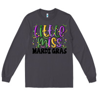 Smoke little miss mardi gras Long Sleeve Tee - MaliasSmallBusiness
