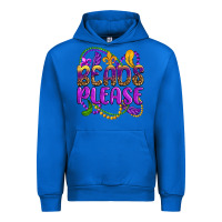 Cobalt beads please mardi gras Urban Hoodie - OliviaCreatesArt