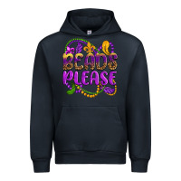 Navy beads please mardi gras Urban Hoodie - OliviaCreatesArt