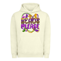 Pigment Pistachio beads please mardi gras Urban Hoodie - OliviaCreatesArt