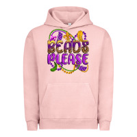 Pigment Salmon beads please mardi gras Urban Hoodie - OliviaCreatesArt
