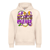 Sandshell beads please mardi gras Urban Hoodie - OliviaCreatesArt