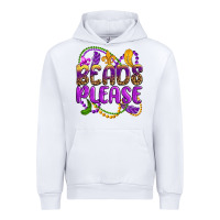 White beads please mardi gras Urban Hoodie - OliviaCreatesArt