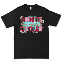 Black auntie like mom only cooler Premium Tee - Zillion Design Studio