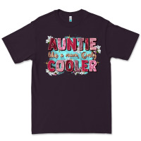Plum auntie like mom only cooler Premium Tee - Zillion Design Studio