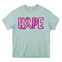 Arona breast cancer hope Heavy Core Tee - RanaPortraitStore