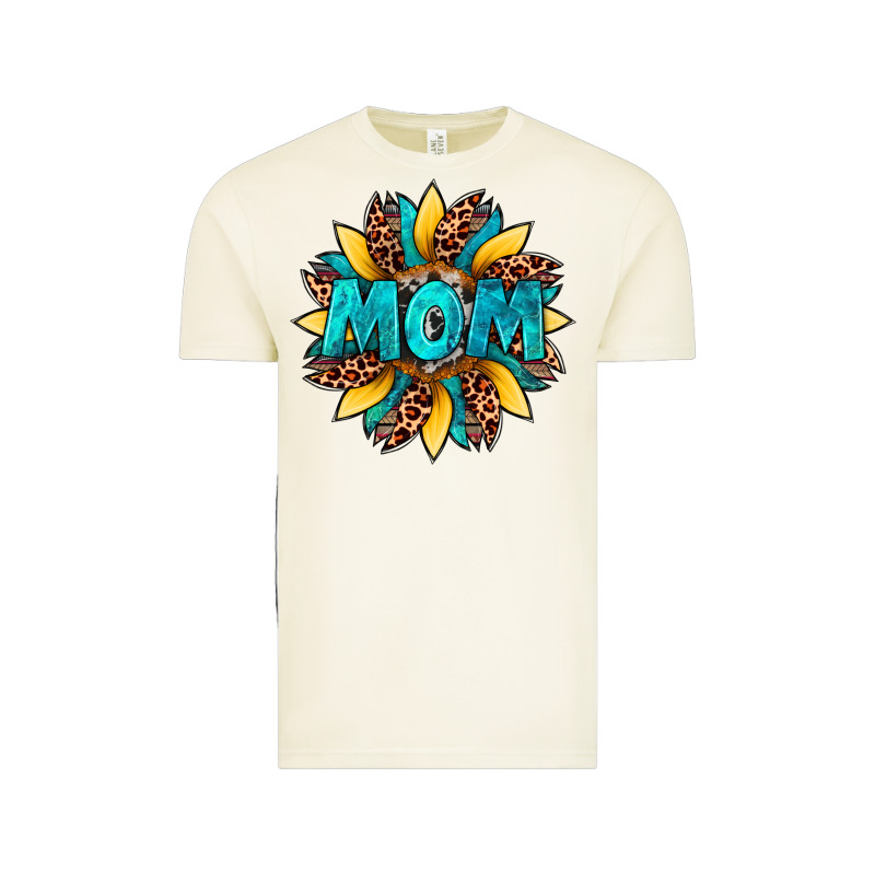 Sunflower Mom Leopard Vintage Tee by Artiststas | Teevron