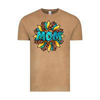 Vintage Camel sunflower mom leopard Vintage Tee - Artiststas