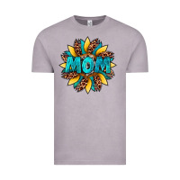 Vintage Zinc sunflower mom leopard Vintage Tee - Artiststas