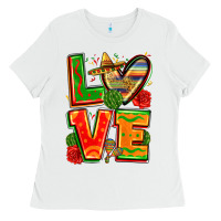 White love mexico Ladies Tee - Zillion Design Studio